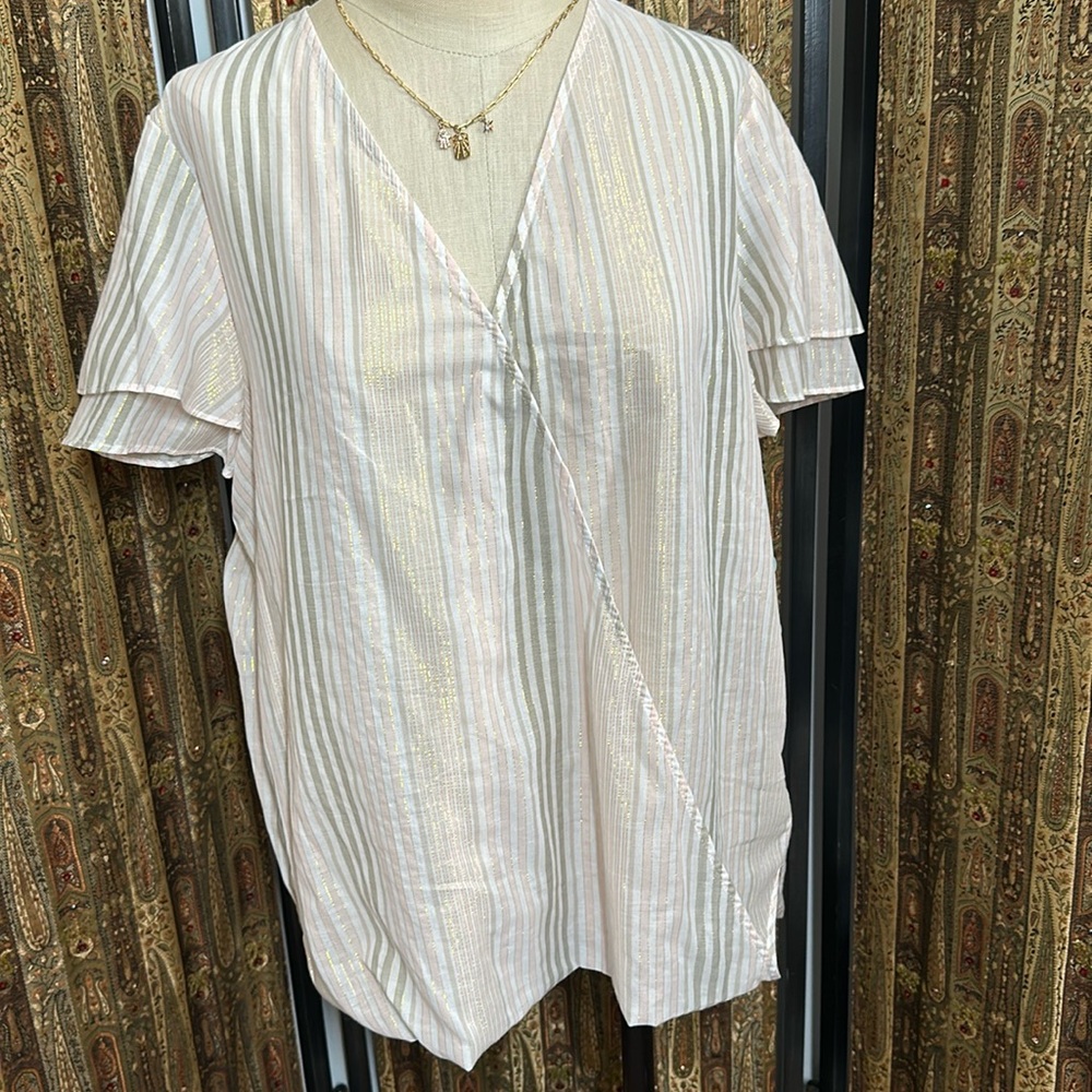 Michael Kors Striped Top